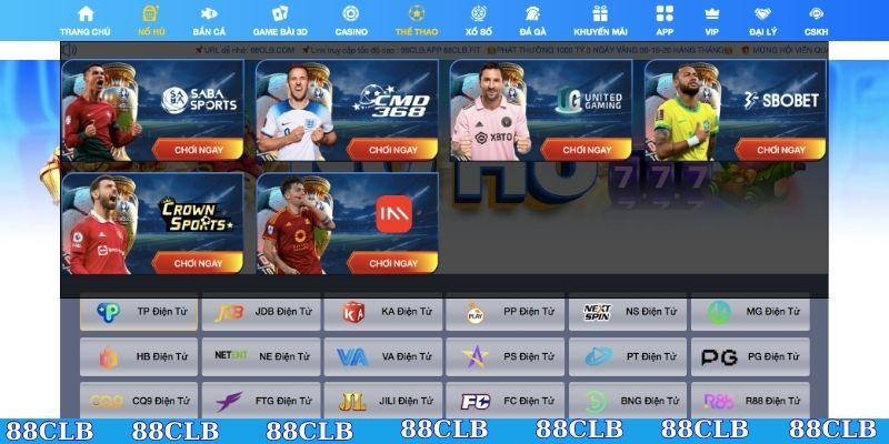 Bắt trend cá cược với 88CLB tại sảnh thể thao