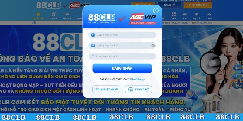 Cách đăng nhập tài khoản cược